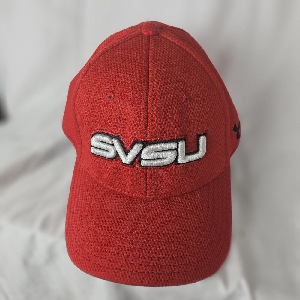 Saginaw Valley State University Cardinals under armour Fitted hat S/M SVSU